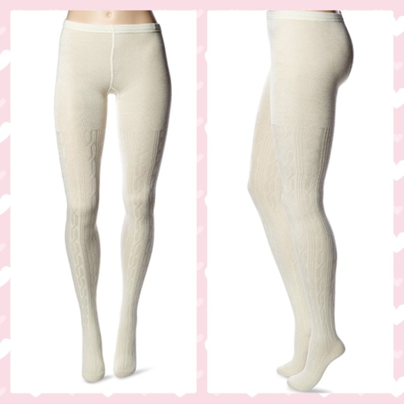 ivory sweater tights